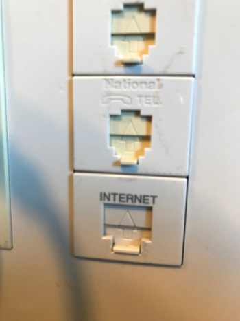 ネット接続も大変