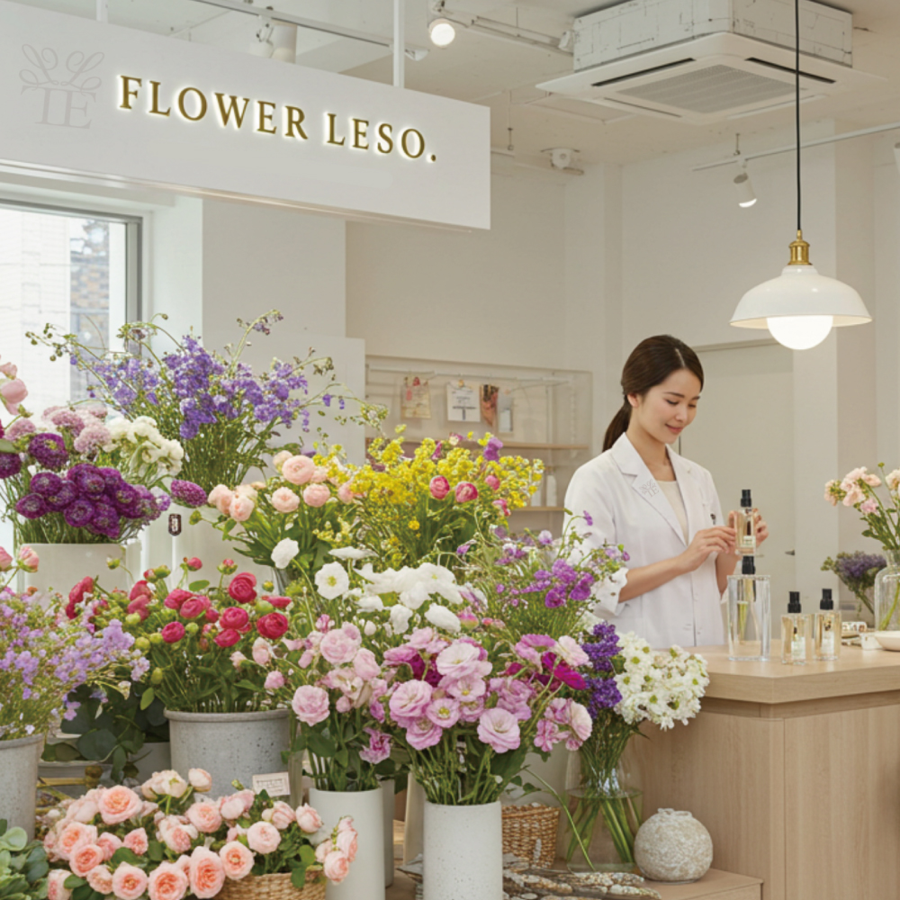 本物の花々が咲きこぼれるような、香りのひとしずく。 「フラワ レソット」アロマスプレーのご紹介