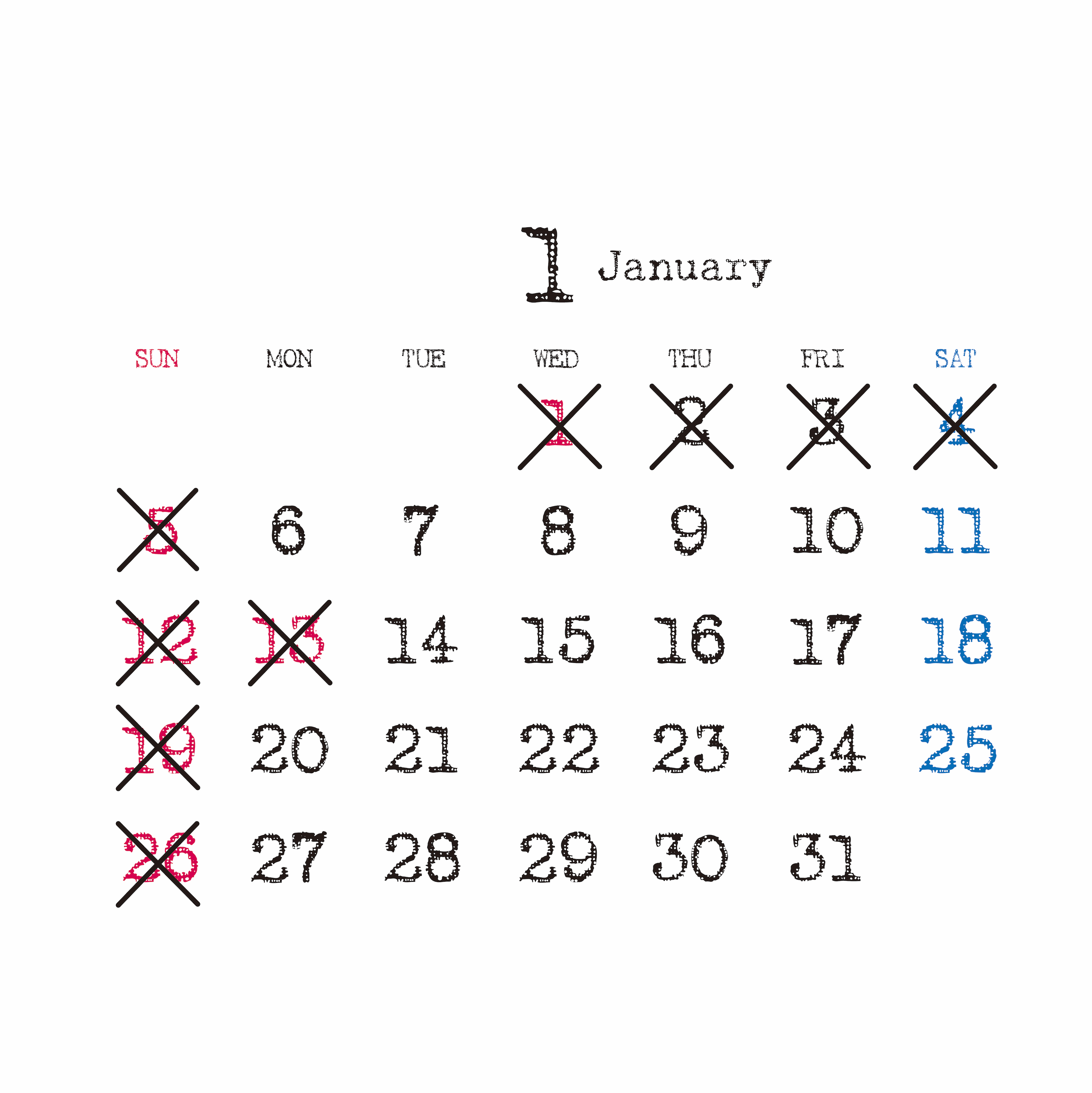 2025年1月