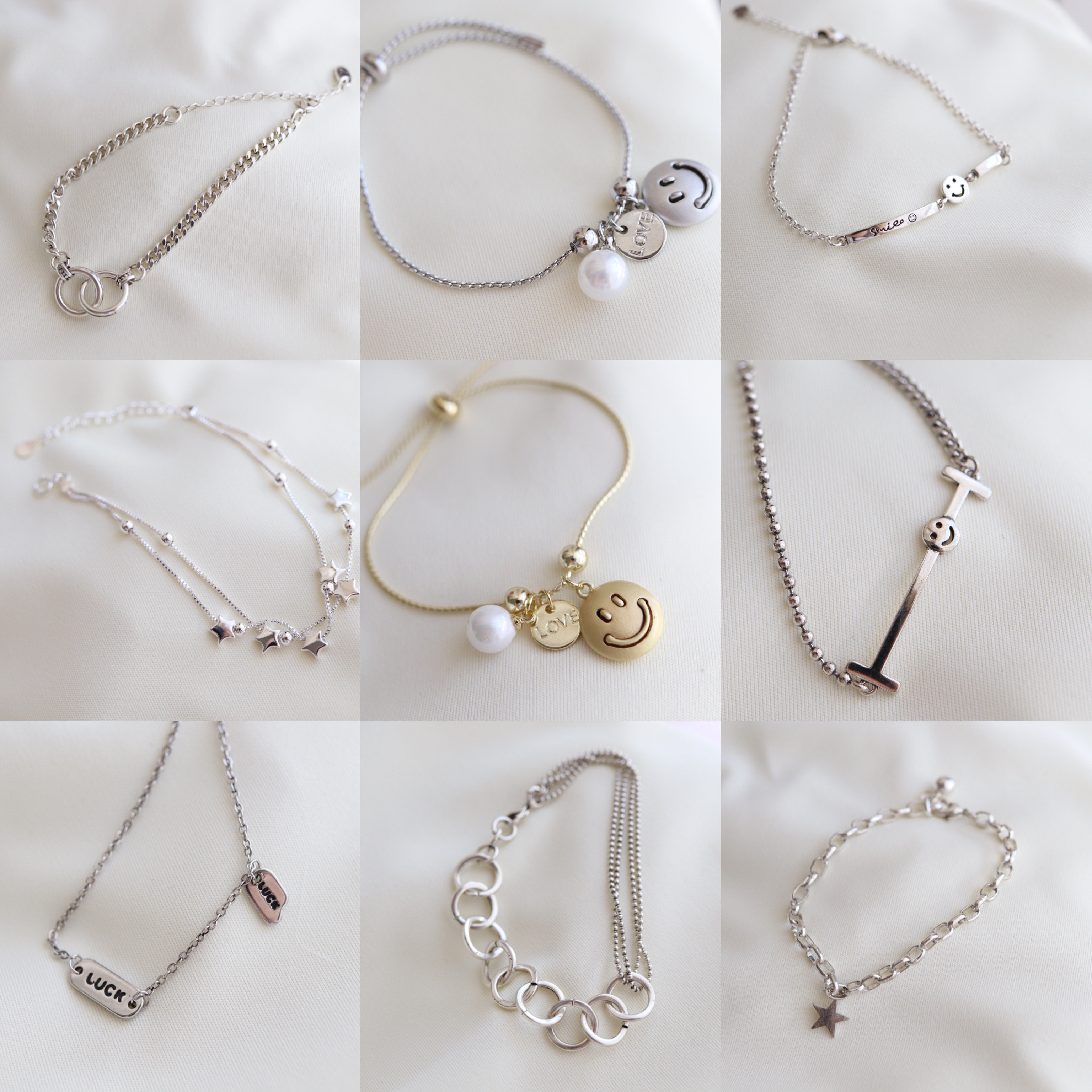 ブレスレット9点の新作販売開始しました!