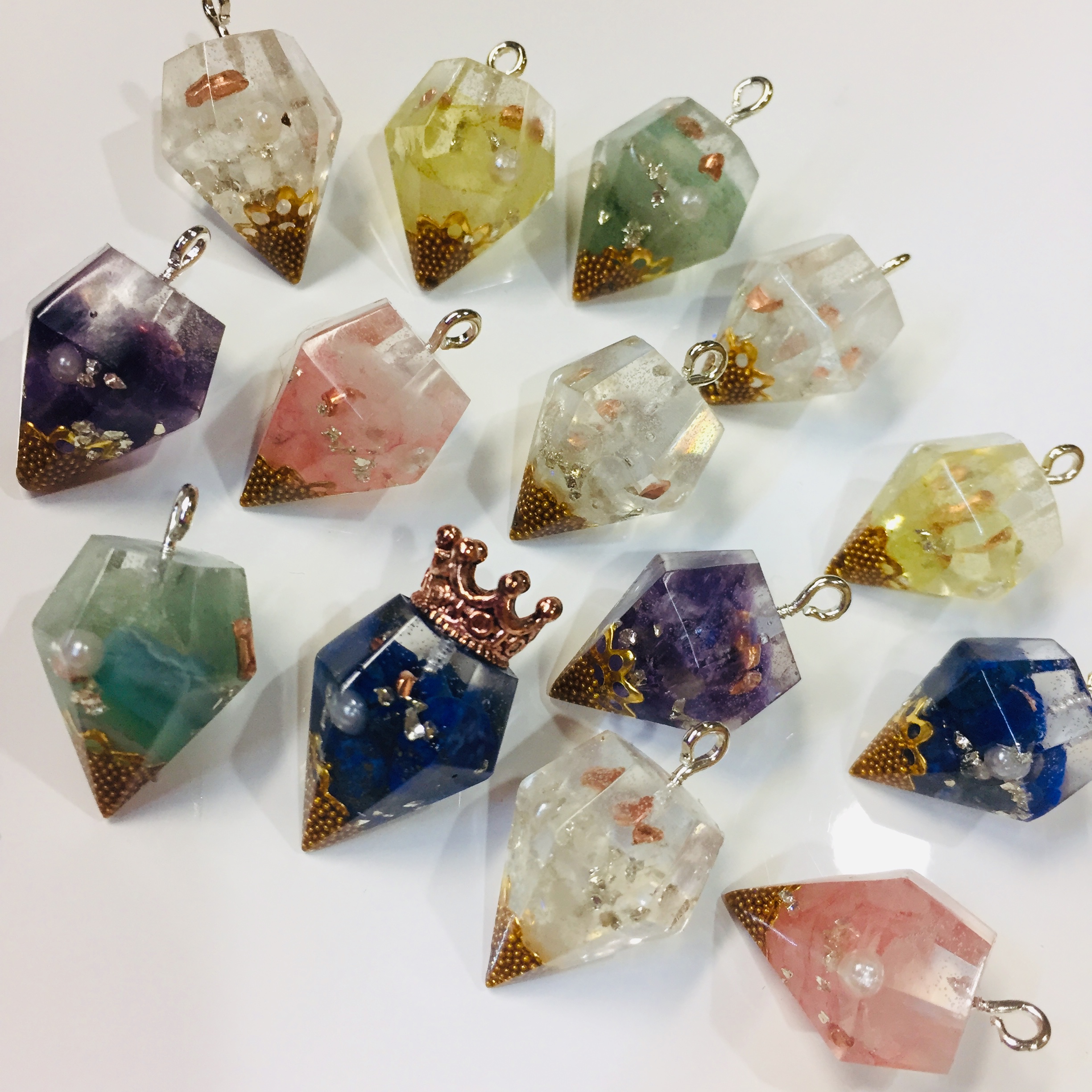 オルゴナイトと天然石