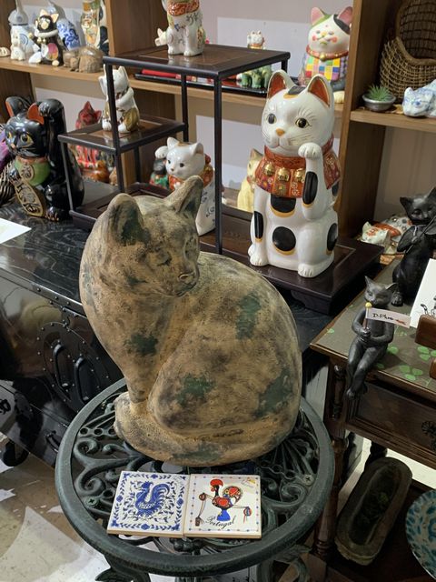 2024年。　D-plus-stockのニューフェイス！　アイアンの大型ねこ。