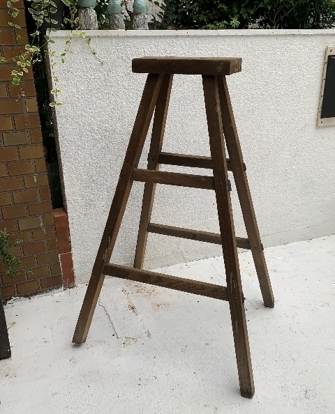 古民具　蔵、納屋の脚立が入荷しました。
