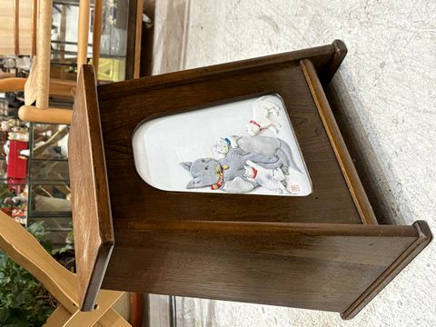 昭和レトロ 踏台の化粧直し完了!