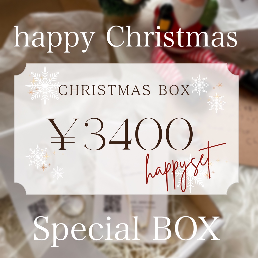 Christmas  happy BOX 12/2 21:00〜販売start