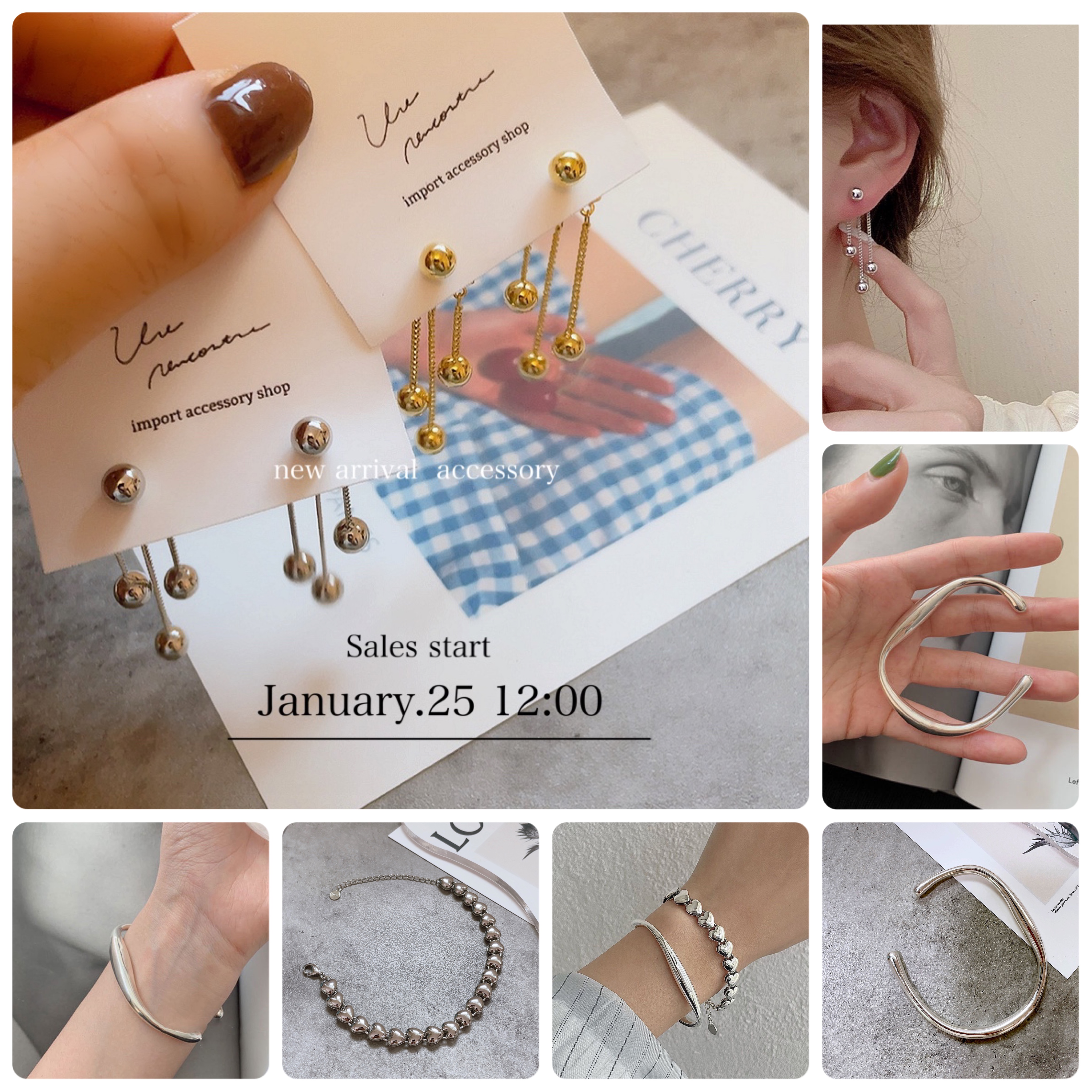 newarrival accessory 1/25 12:00〜販売start