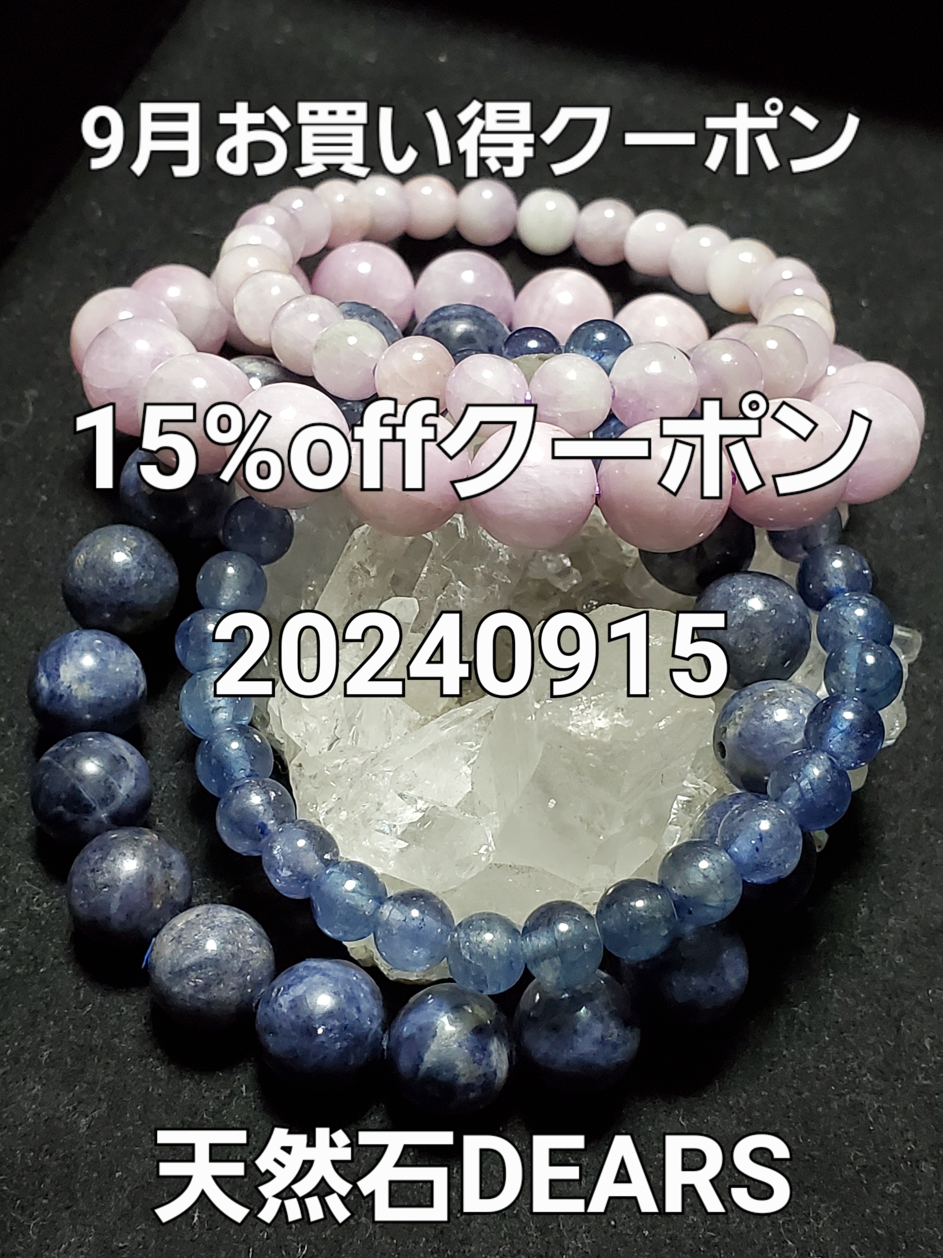 9月お買い得クーポン(石の日含む)