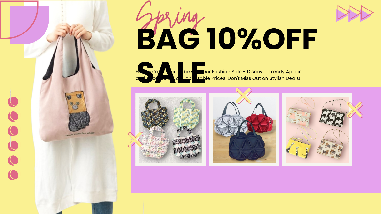 【バッグ全品10％OFF】セール開催中👜✨