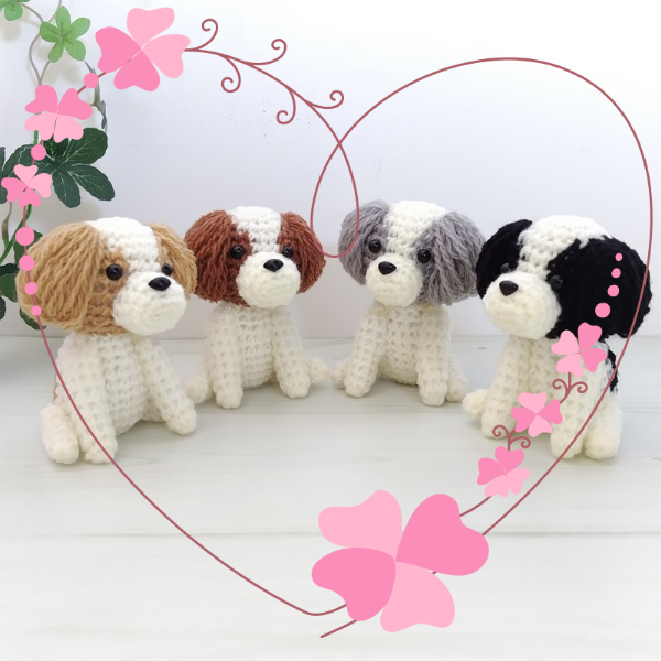 あみぐるみシーズーが仲間入り🐶✨