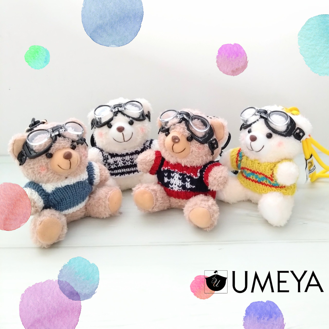 ぬいぐるみチャーム入荷しました🐻