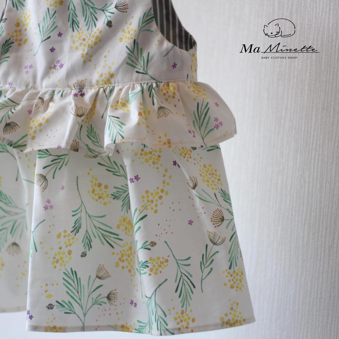 【Ma Minette】新登場！ペプラムカシュクールワンピース