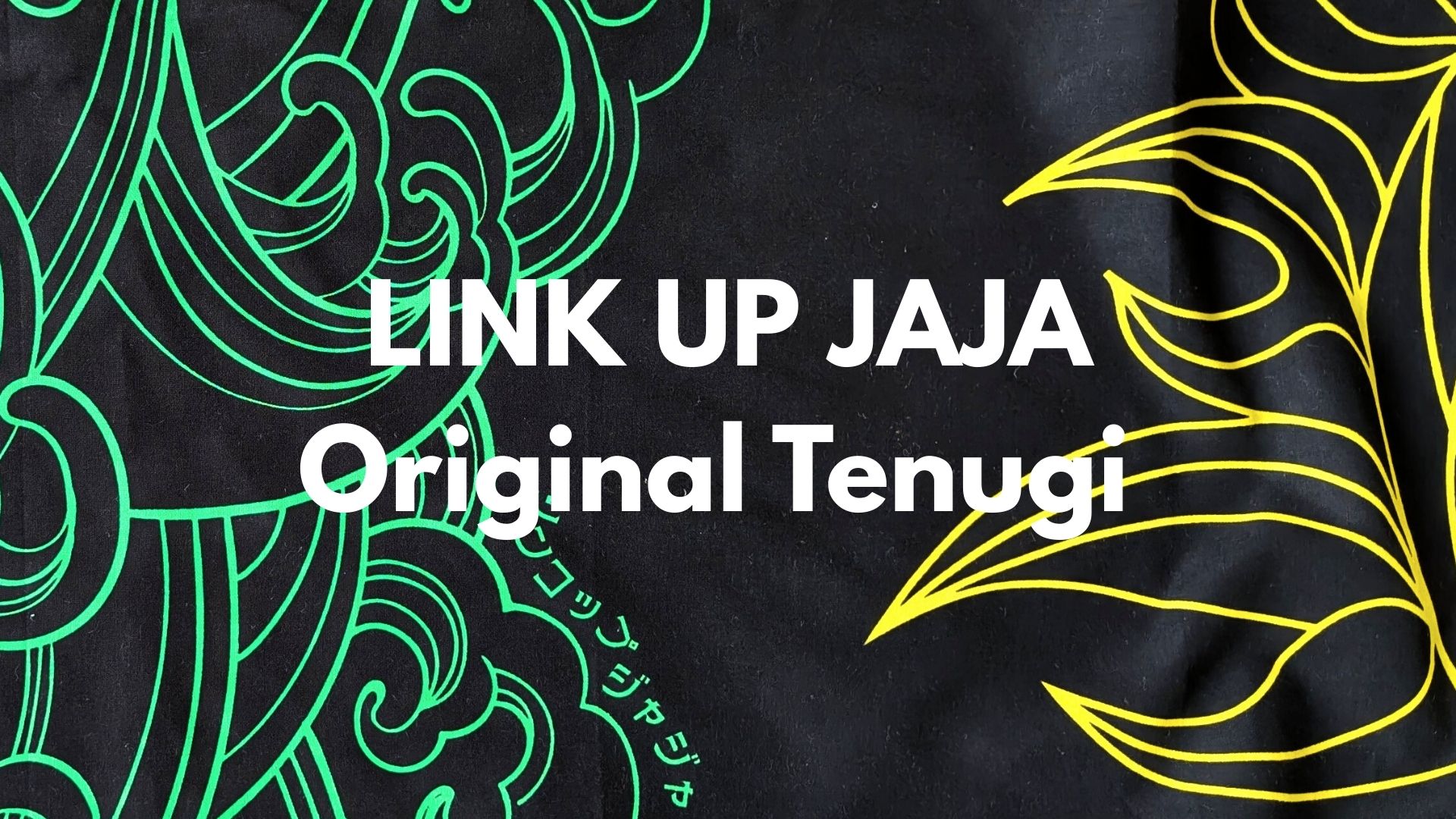 NPO法人LINK UP JAJAオリジナル手ぬぐい発売！