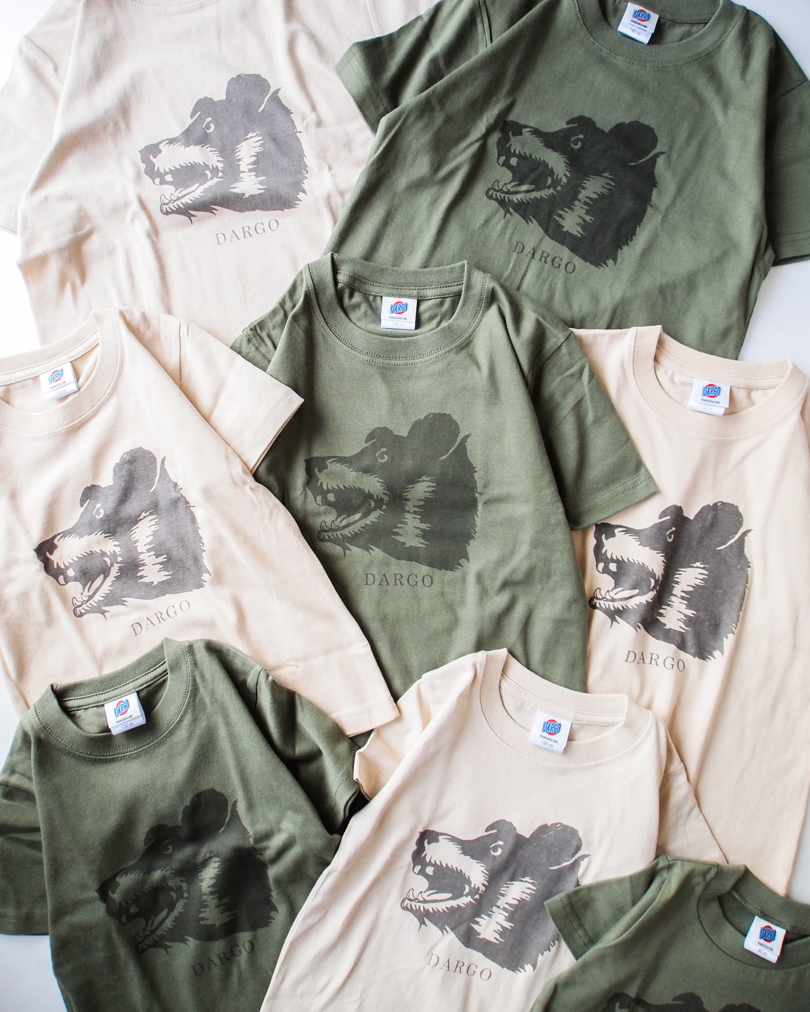 【熊の顔Tee、キッズ登場！】