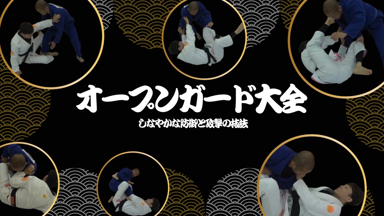 新発売！オープンガード大全【しなやかな防御と攻撃の技法】