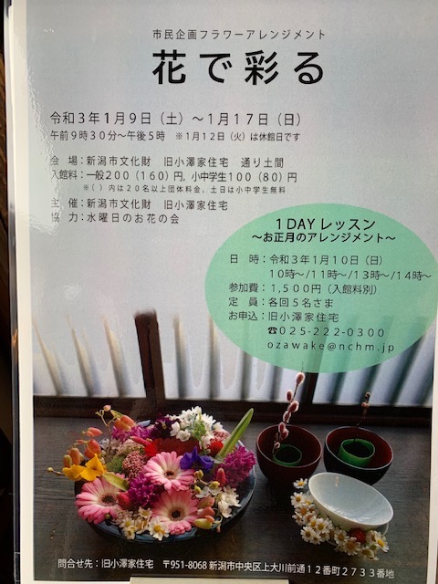 少しも寒くないわ！花と雪の女王な日曜日です。