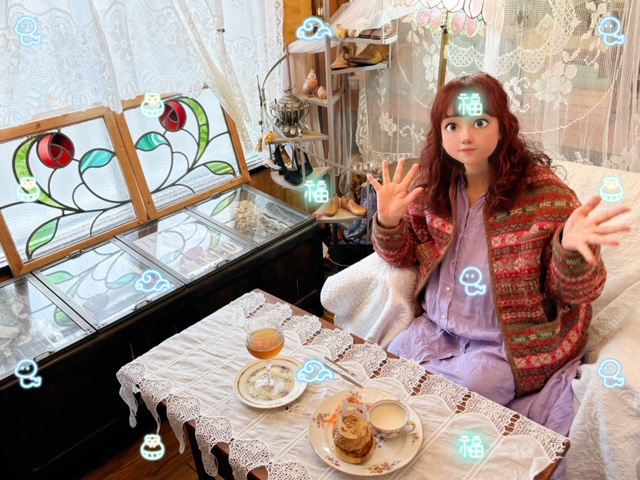 パンのある冬の朝の風景　6年前にちょっとタイムスリップもしちゃったりして！！