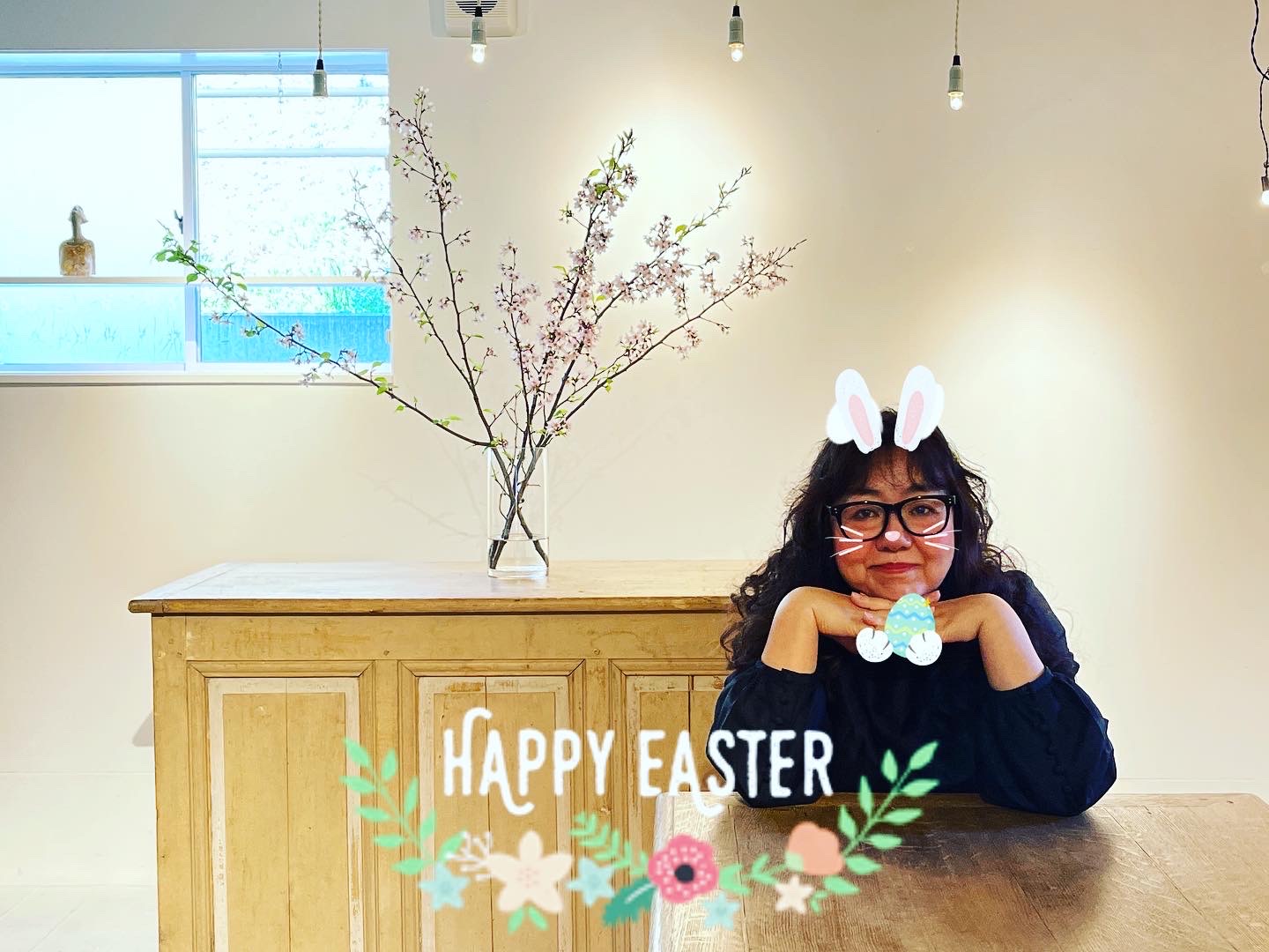 HAPPY EASTERの頃　　福島で大はしゃぎでした💌