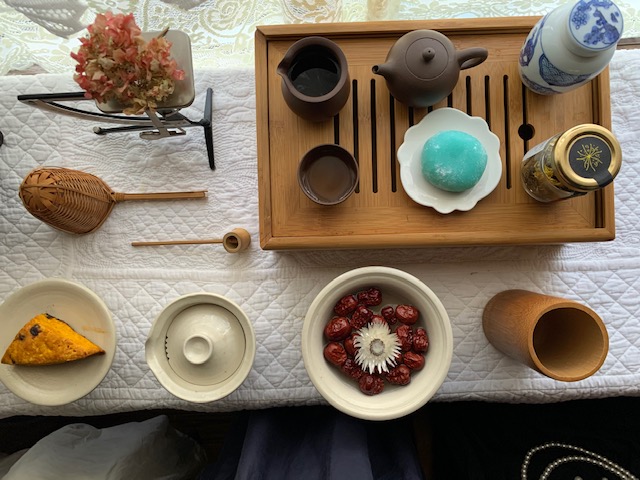 ジャルジャルだったんだね〜な朝の空想Noël茶房：今日は薬膳茶風な感じです。