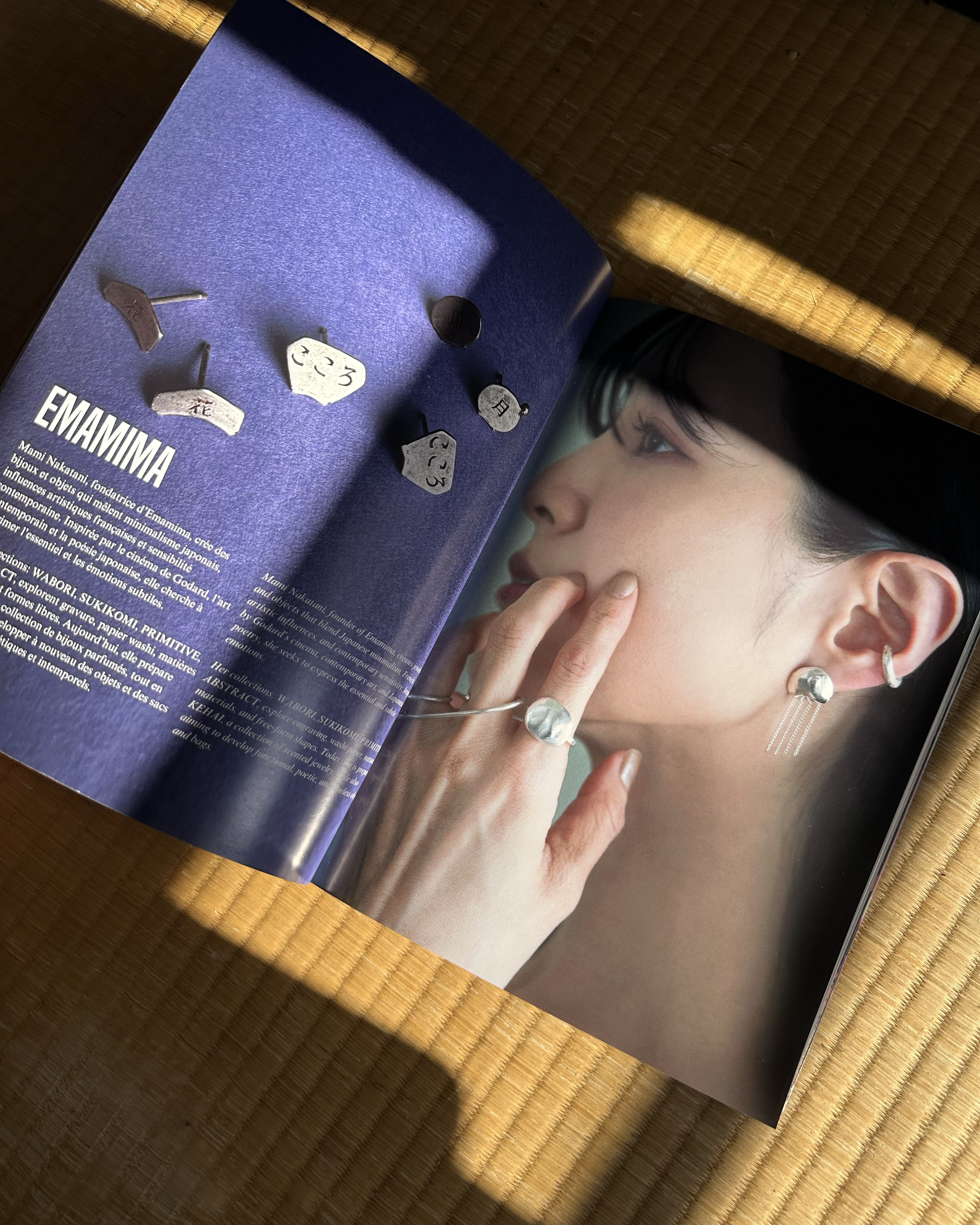 Parisファションウイーク中の展示会TRANOÏで取材を受けた記事がマガジンに掲載されました。