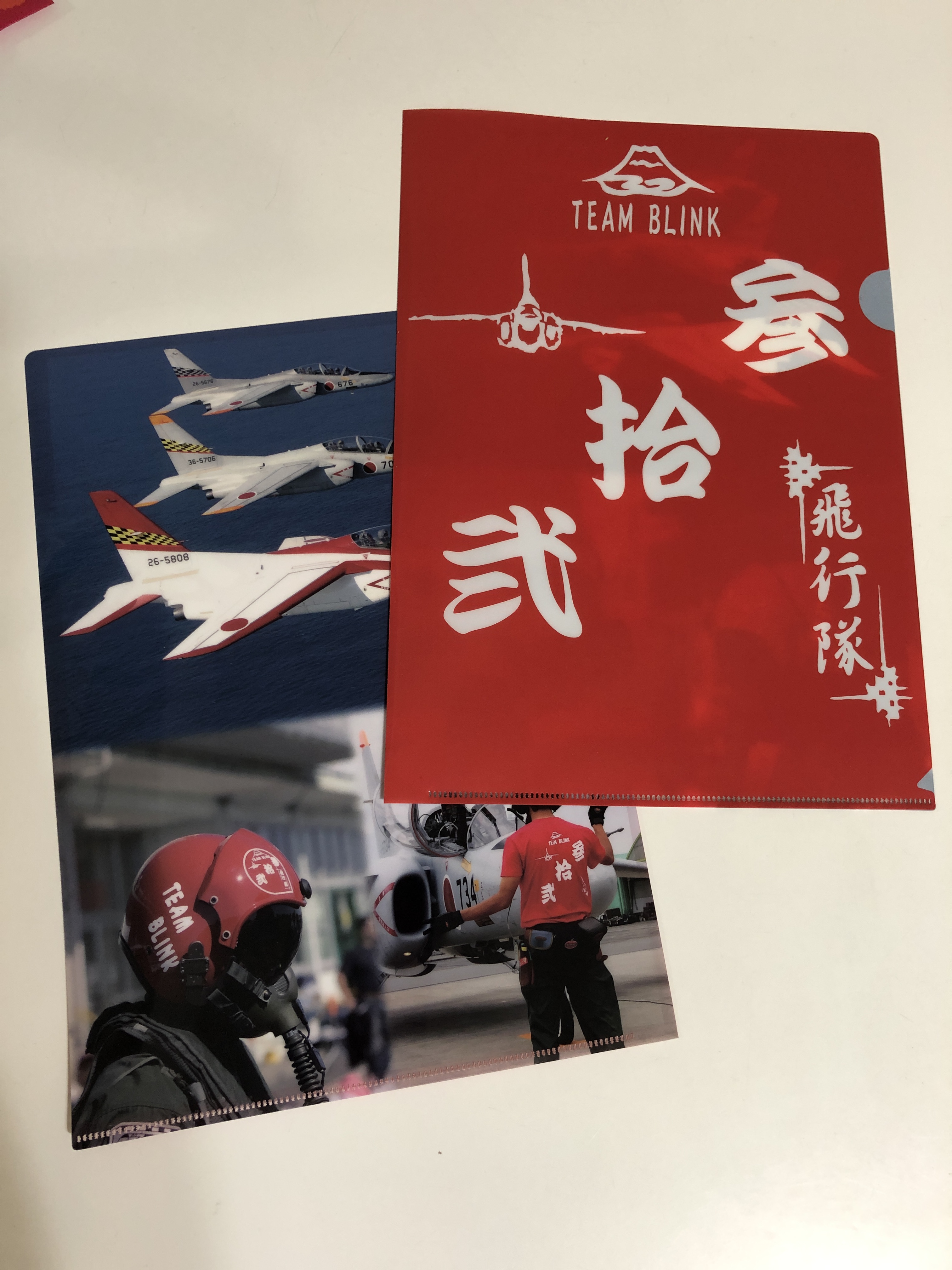 クリアファイル　入荷しました。