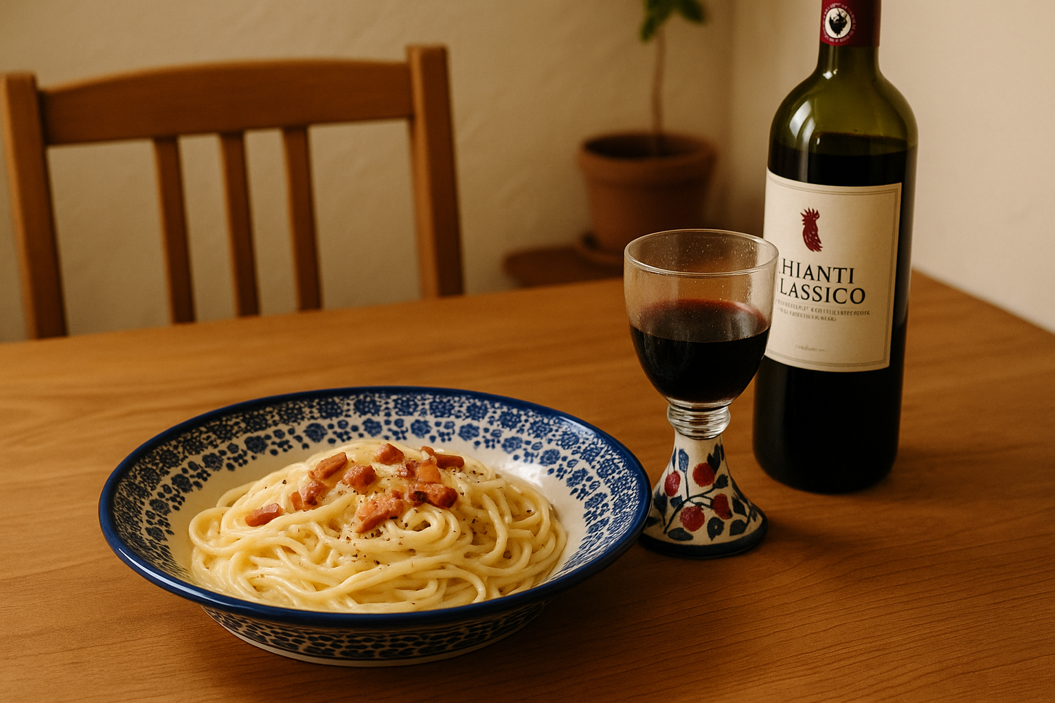 カンポフィローネの卵入りパスタ 🍝