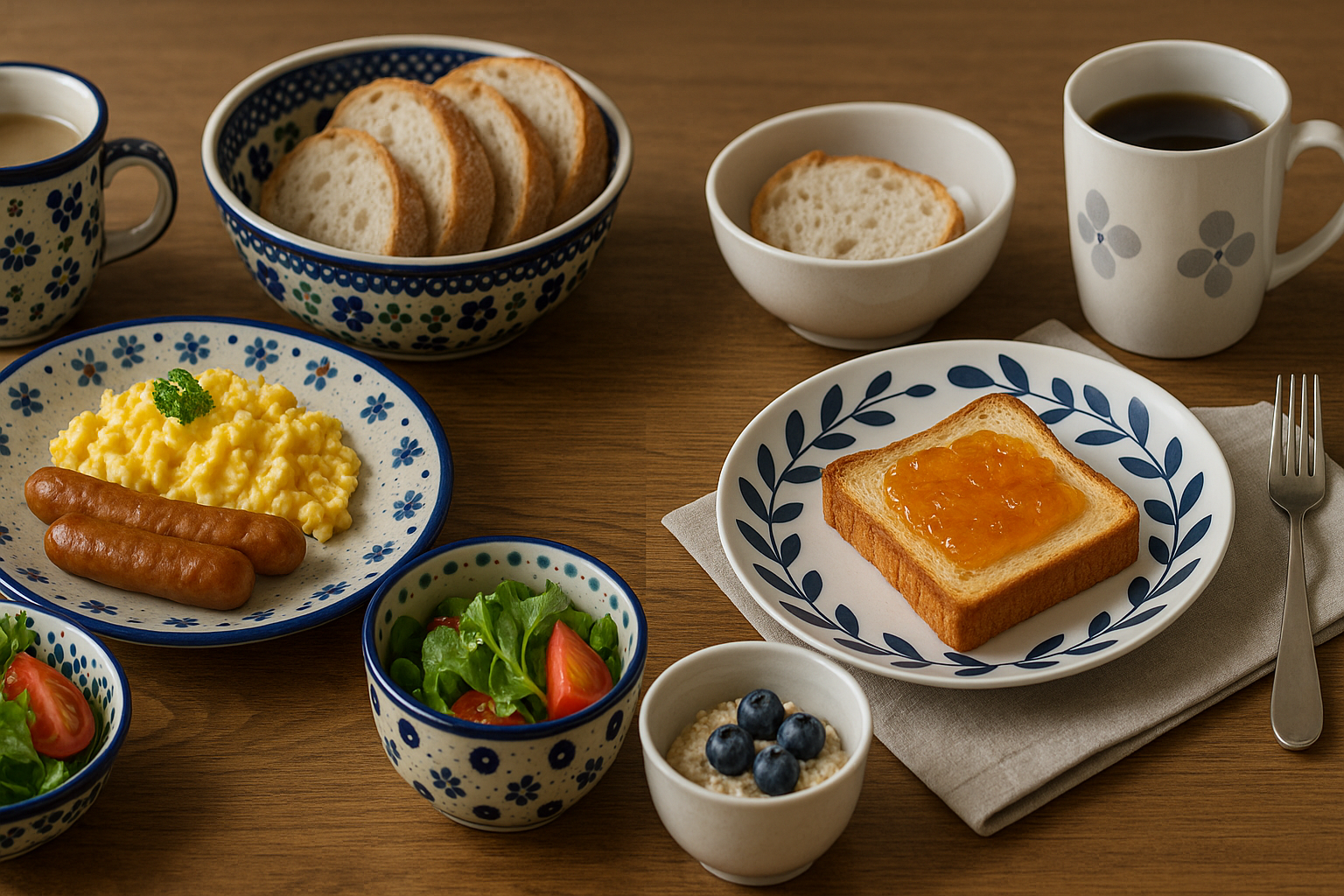 ポーリッシュポタリーと北欧食器の違いと共通点
