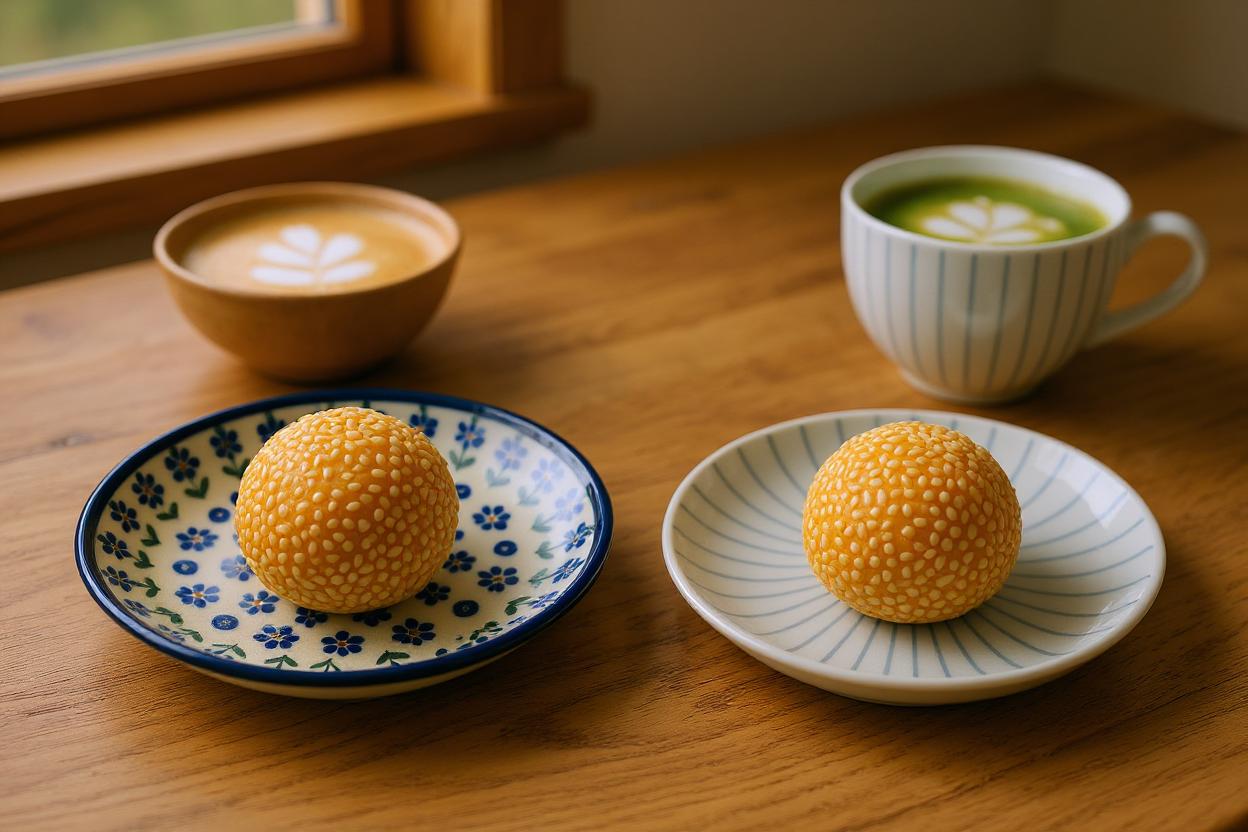 日本のごま団子と中国伝統の芝麻球の違いとは？地域によって異なる味わいと器の楽しみ