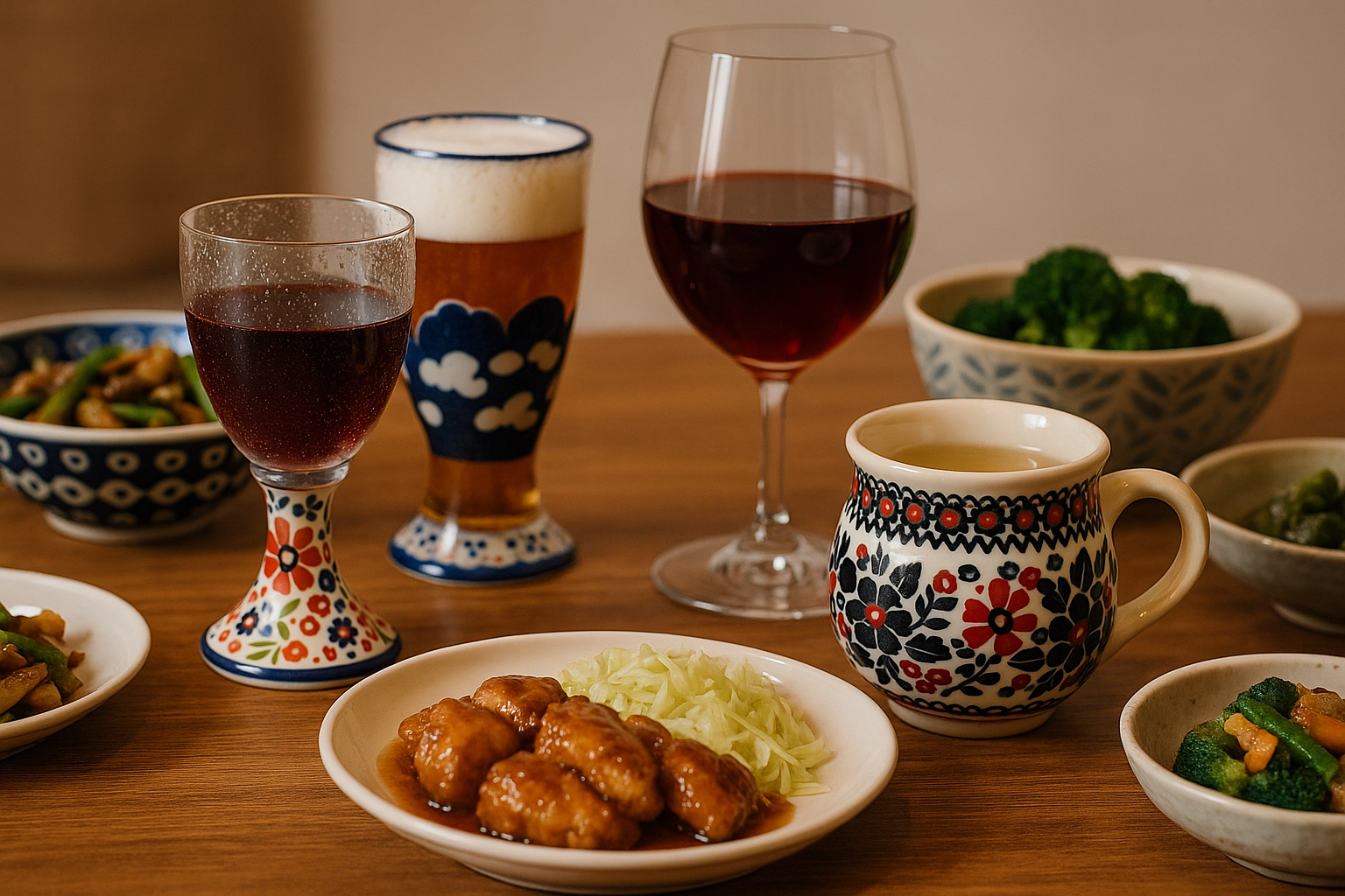 家庭で楽しむ食中酒のすすめ｜男女別おすすめのお酒とグラス選び