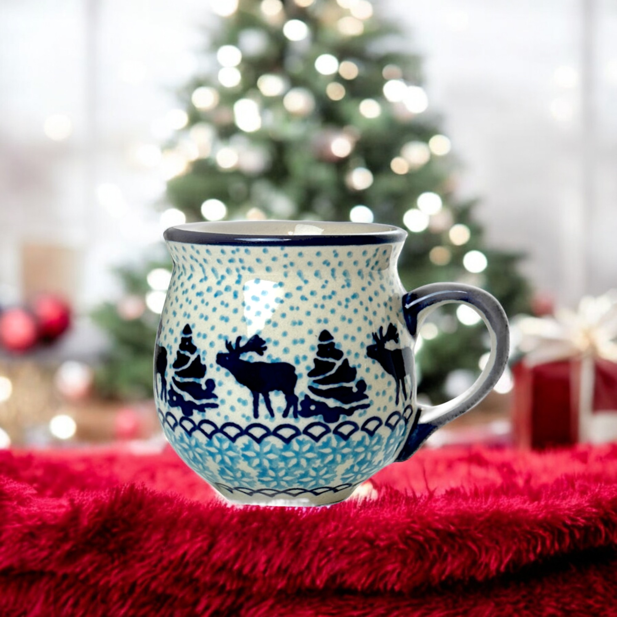 【クリスマスギフトに人気】ポーリッシュポタリーのかわいいマグカップ｜贈り物におすすめの理由