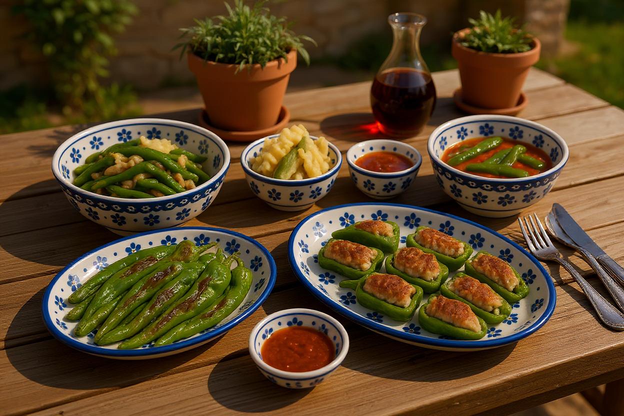 夏の定番野菜「獅子唐」