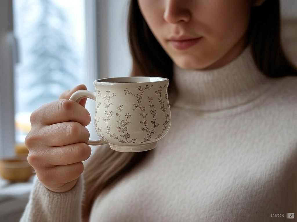冬のほっとひと息に。ポーリッシュポタリーのマグカップで楽しむ温かい飲み物