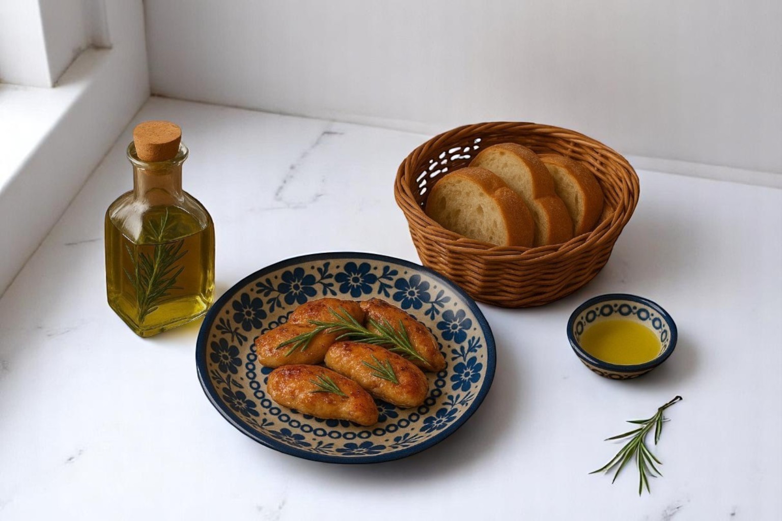 香りで暮らしを豊かに。ローズマリーを使った簡単レシピと食器の楽しみ方