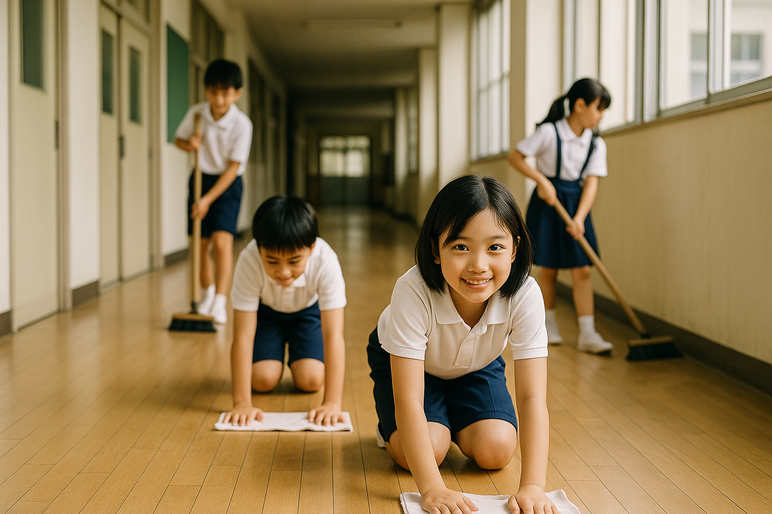 【日本の学校教育に学ぶ】子どもが掃除をする文化と世界との違い