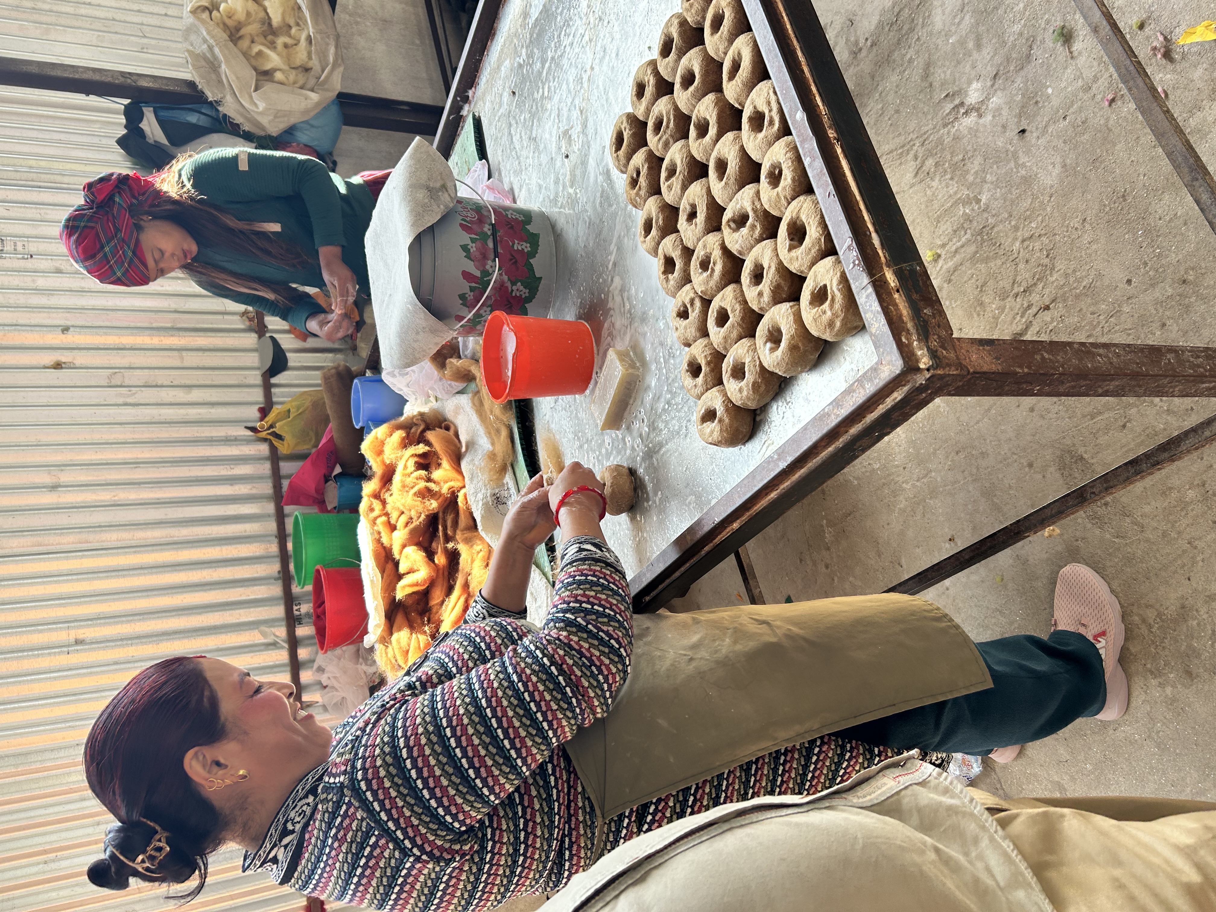 2025年12月　フェルト工場見学