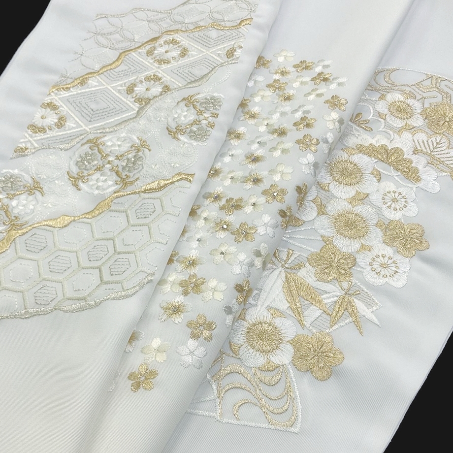 刺繍の半衿