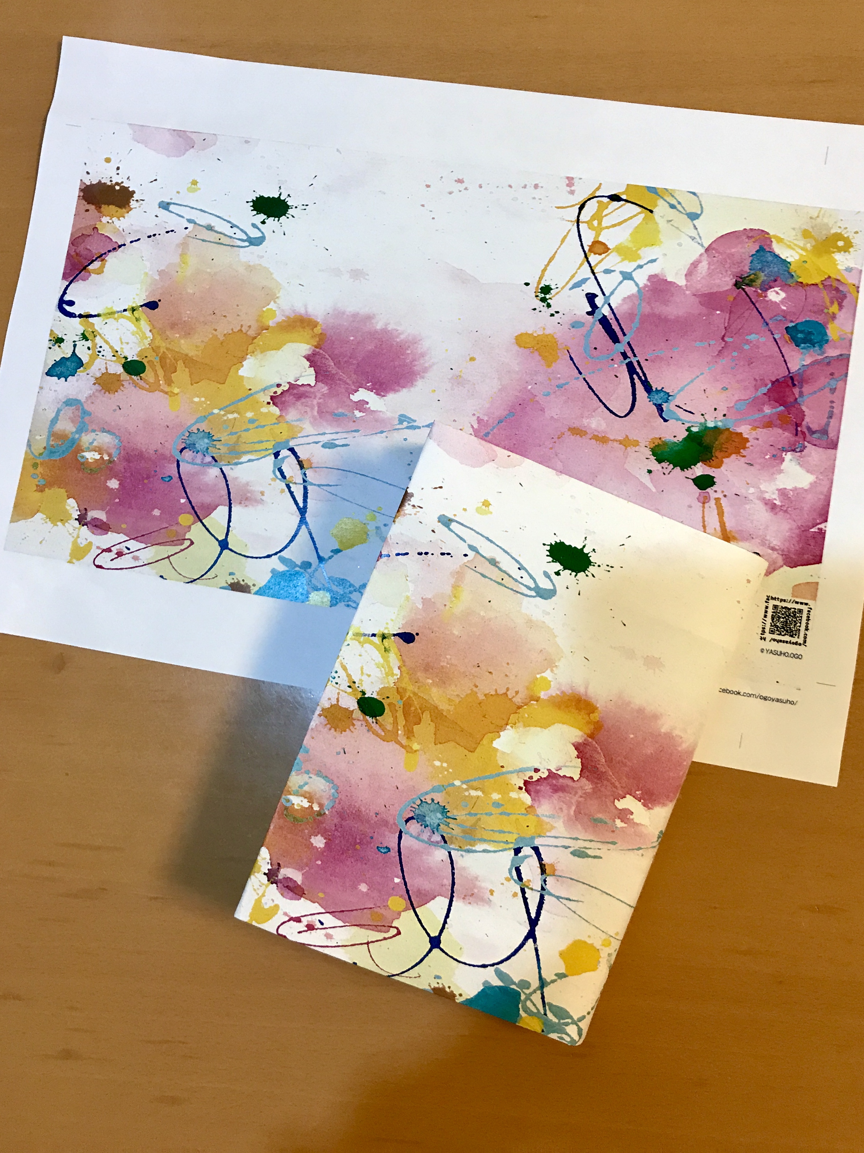 文庫本カバー作りました。セブンでプリント5/2まで