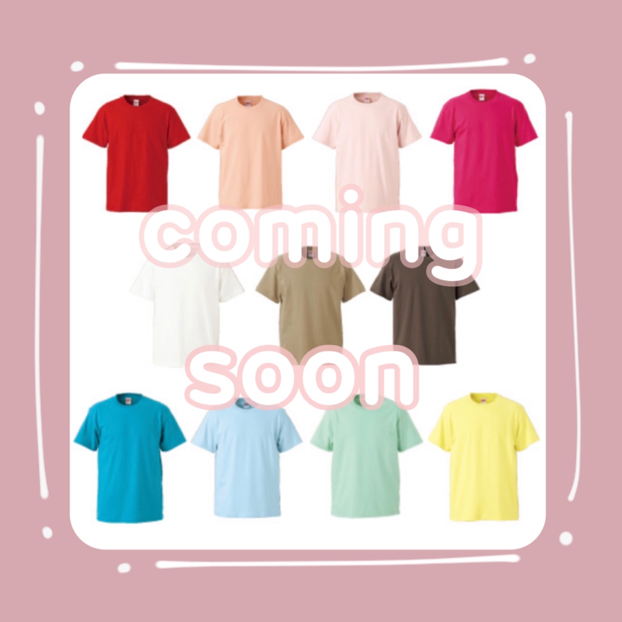 Tシャツ リメイク♡coming soon♡