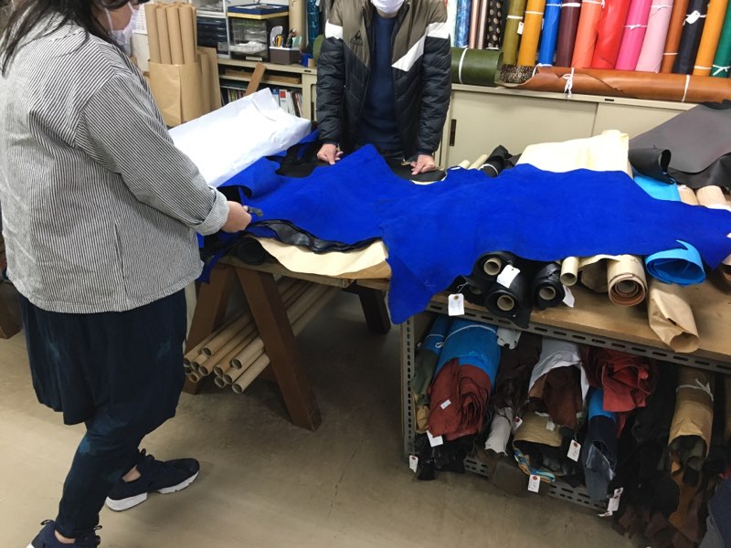 今月の革問屋巡り＆製作体験の開催について