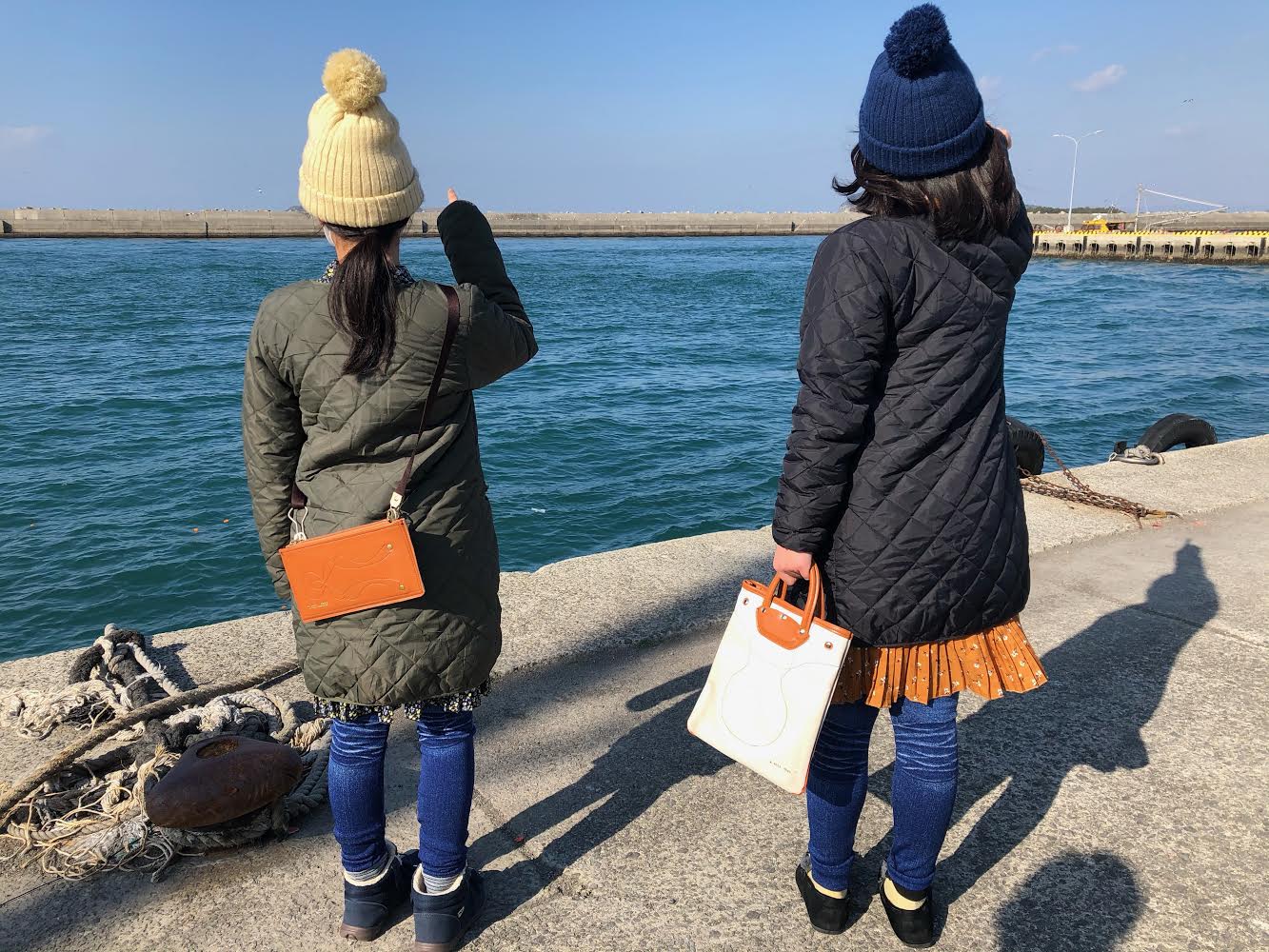 ランドセルリメイク品をお送りしたお客様から素敵なお写真をいただけました。