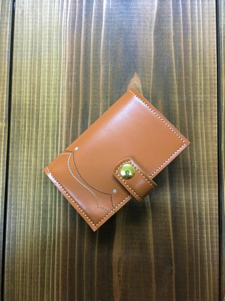 ランドセルリメイク。素敵なカードケースが完成いたしました。