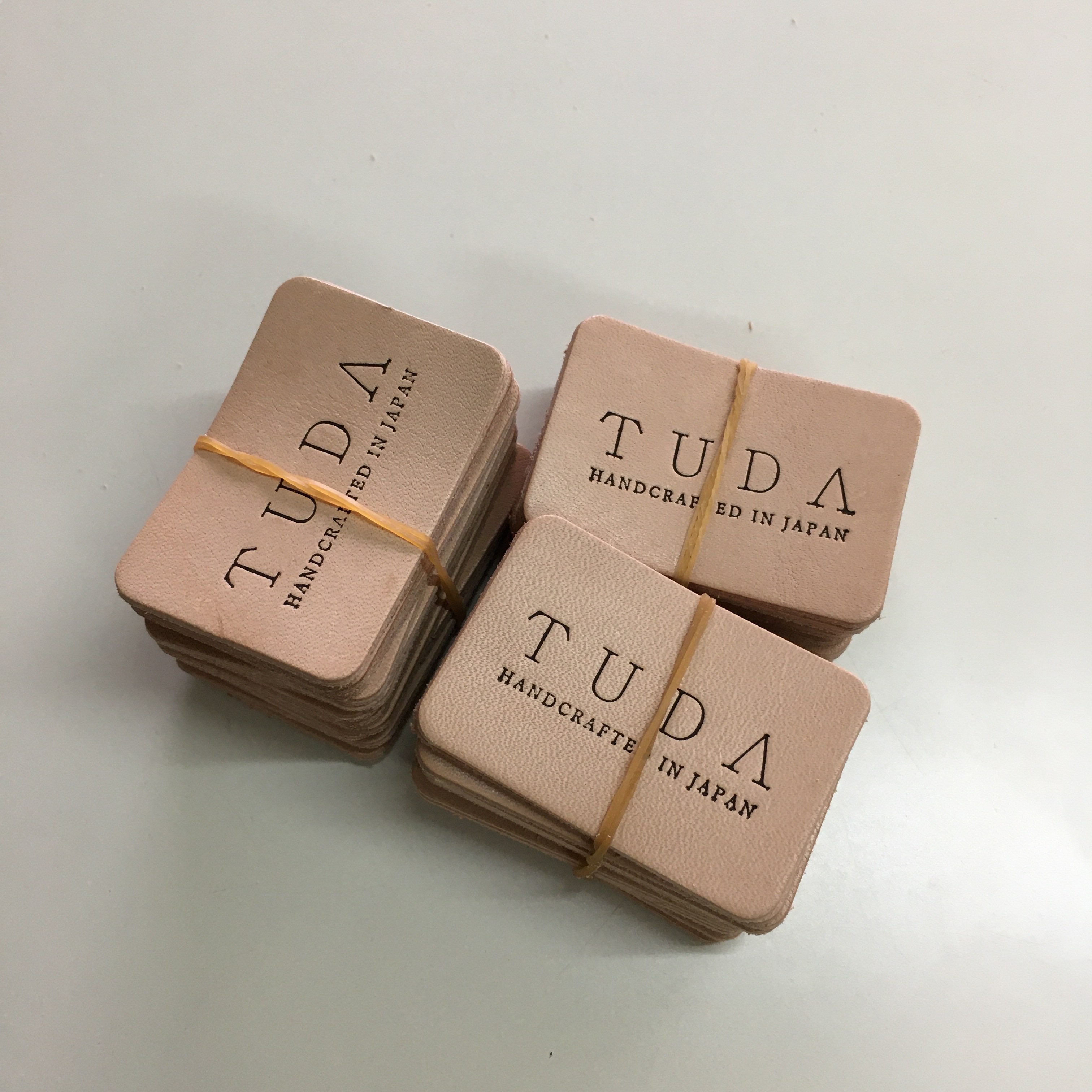 TUDAの革タグをご紹介します。