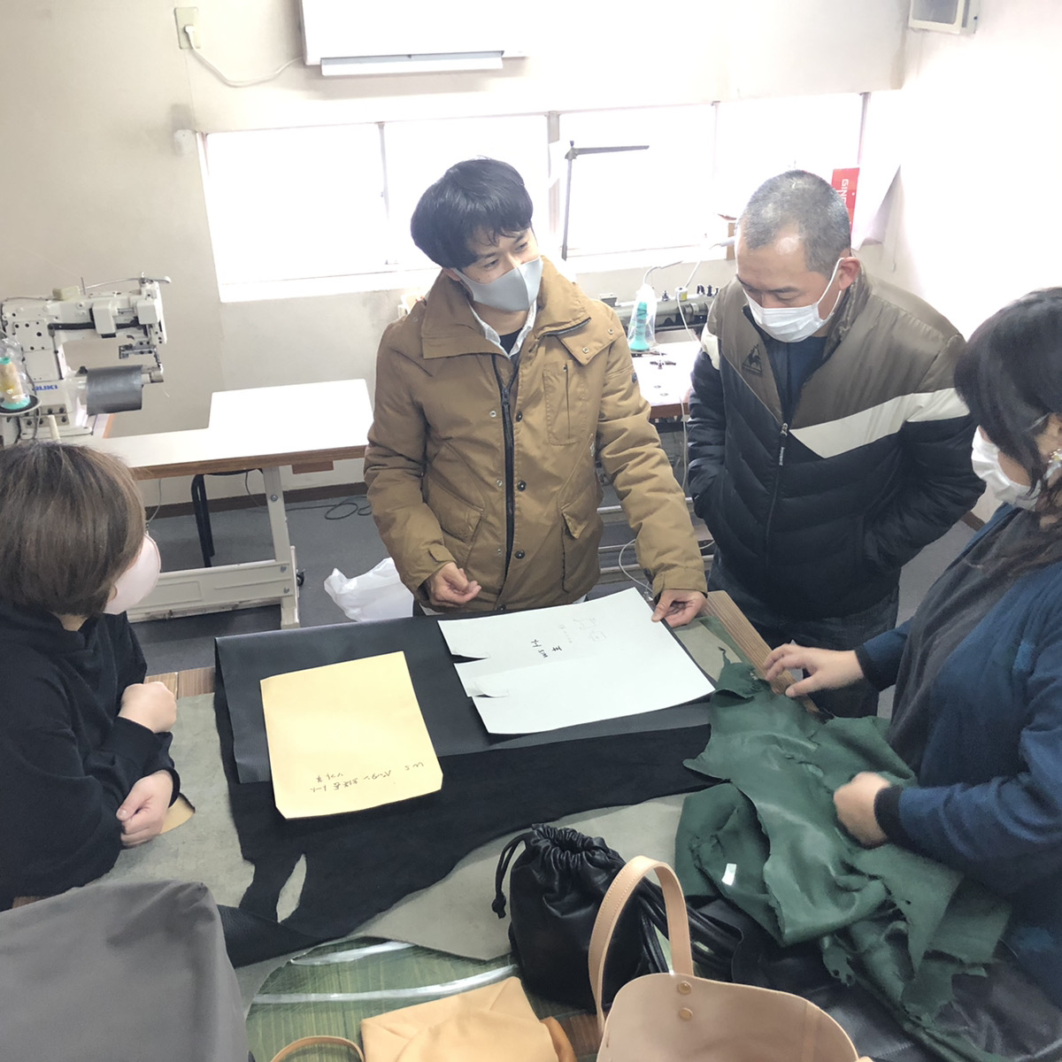 工房での製作体験を楽しんでいただきました。