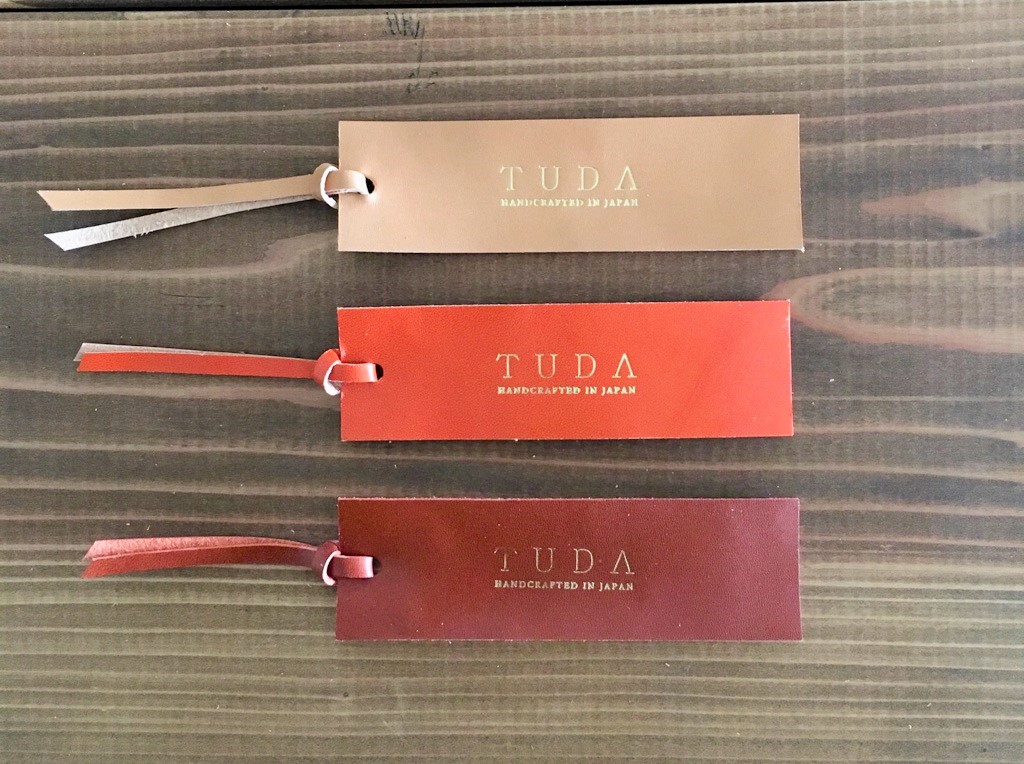 新商品の栞です。今のところTUDAの一番小さい商品になる予定です。