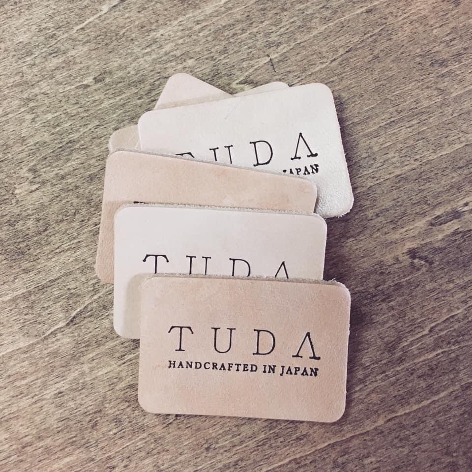TUDAのネームタグ。1年ぶりの生産です。