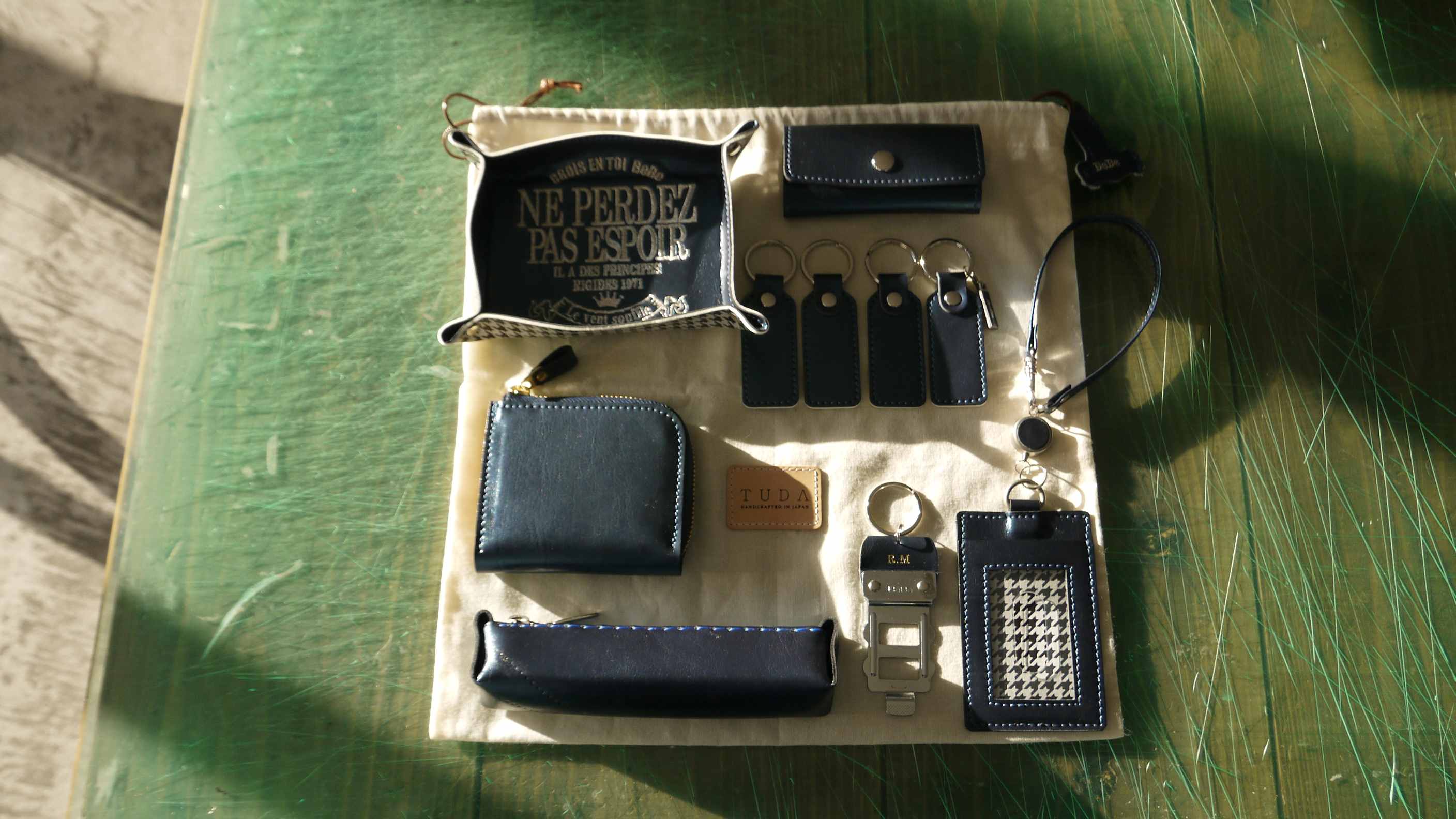 ランドセルリメイクレギュラーコース、一日での進行具合です。