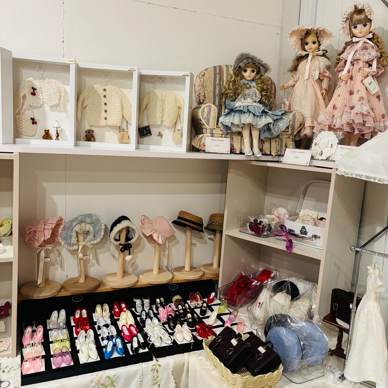 2月22日（日） Doll cottage/ Atelier Surplus のOPEN日です
