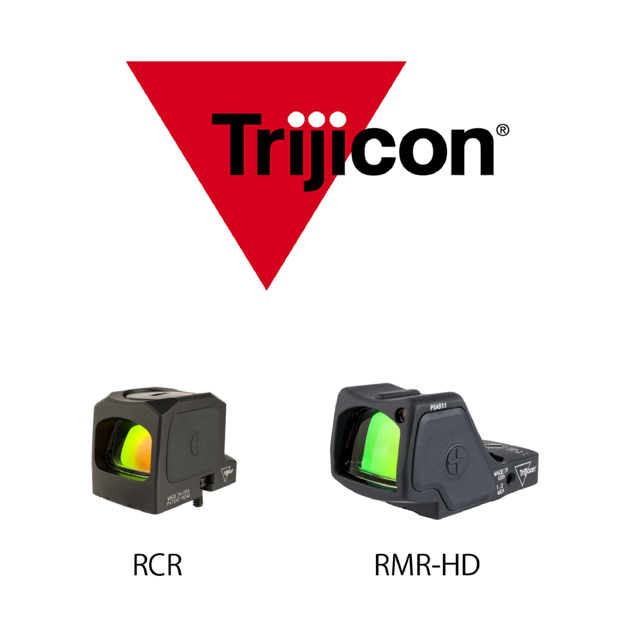 Trijicon新商品RMR HD及び RCR が新入荷致しました。