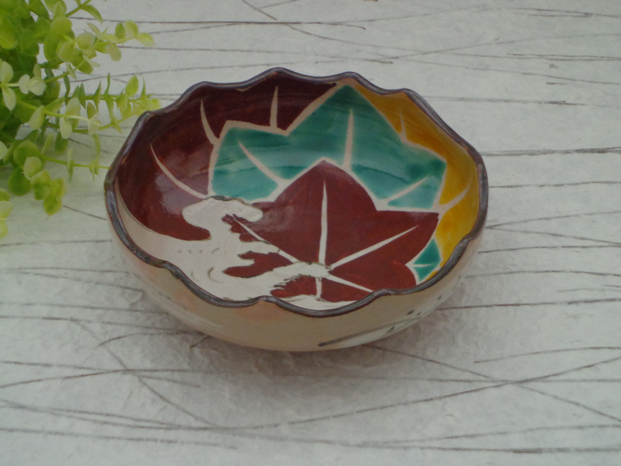 テーブルを秋色に!