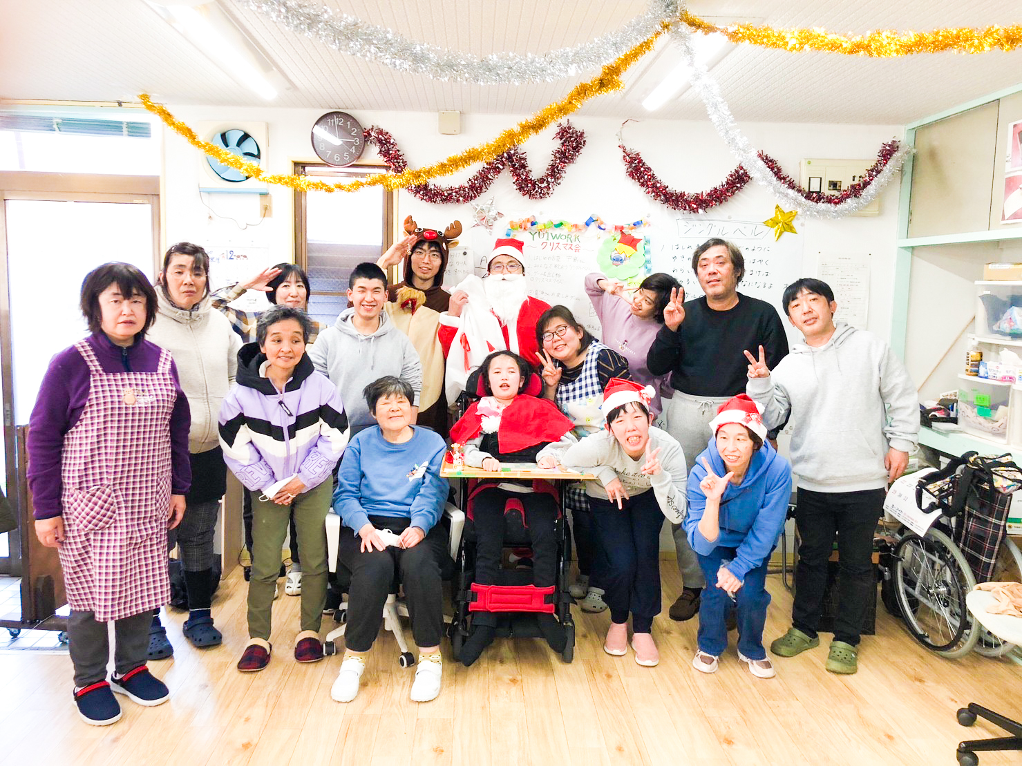 【YUI WORK】笑顔いっぱいのクリスマス会！