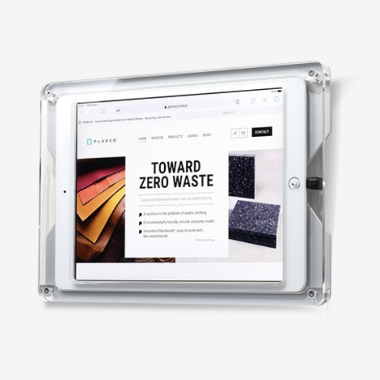 iPad-タブレット壁掛けスタンド『T7』会議室予約システムに最適